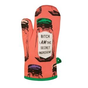 Blue Q I'm the Secret Ingredient Oven Mitt for Cooking Gift Idea Chef Cook